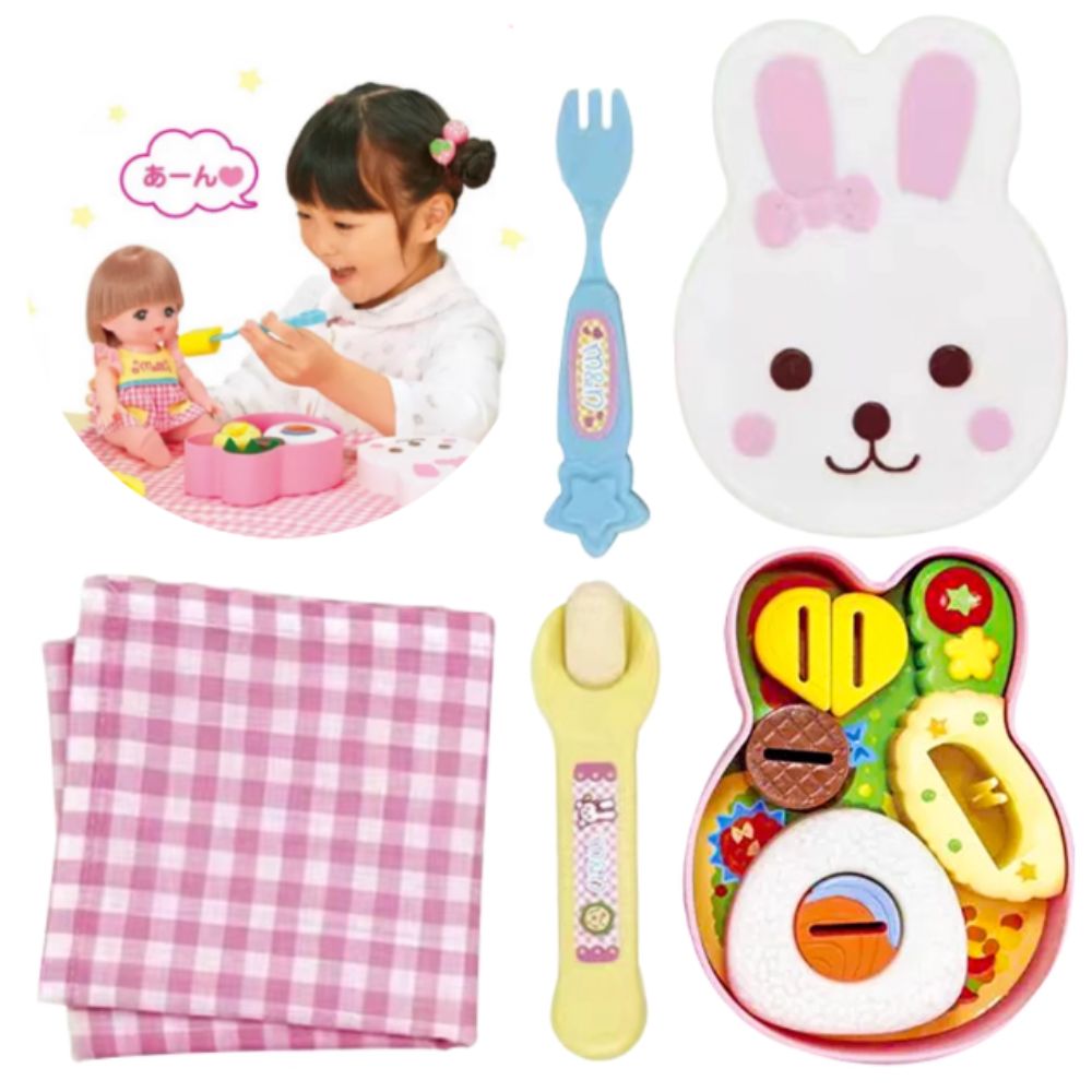 Baby Food Doll - New Rabbit Bento Food Feeding Toy,