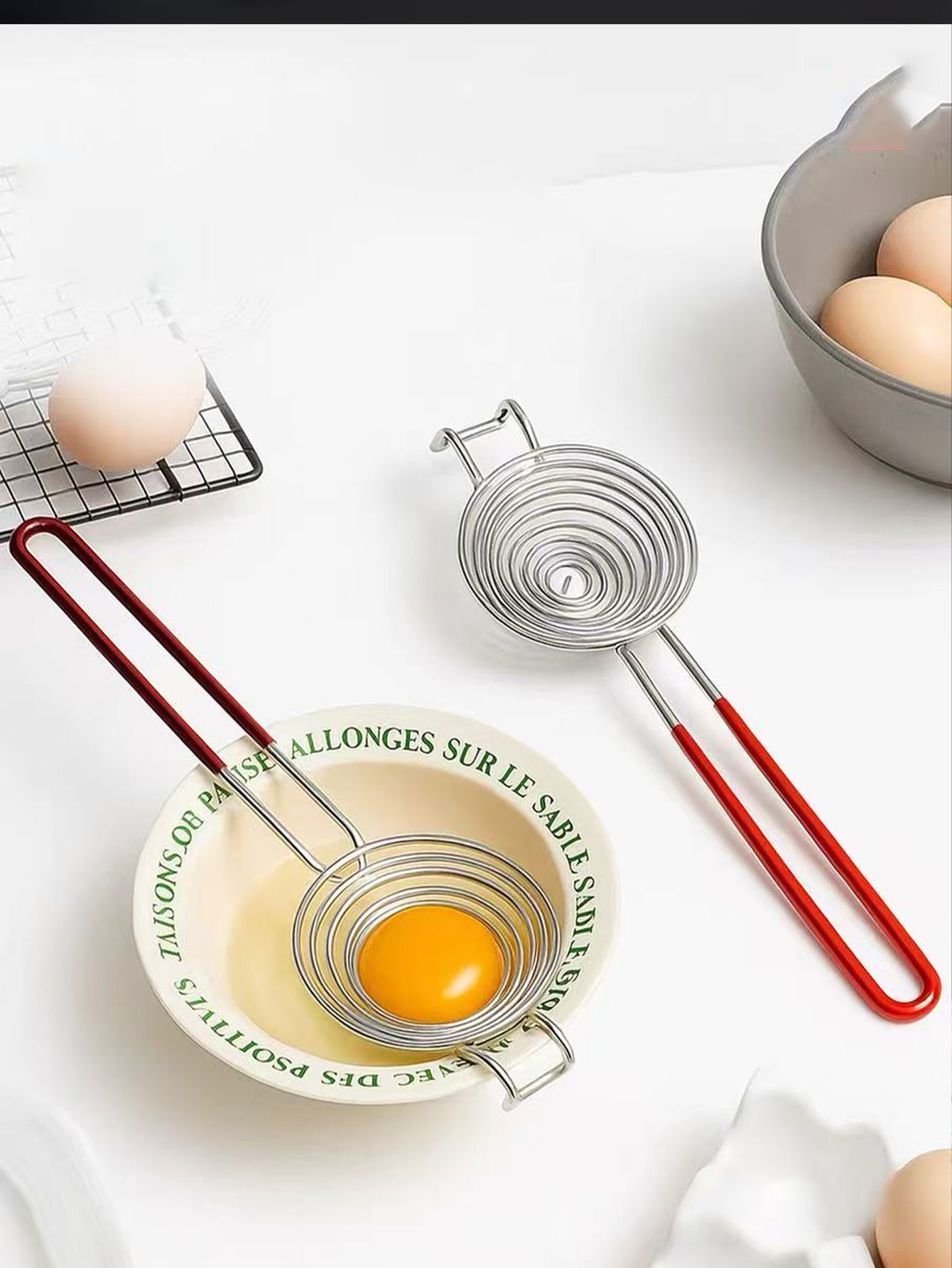 Baby Food With Protein - Egg White and Yolk Separator, Egg