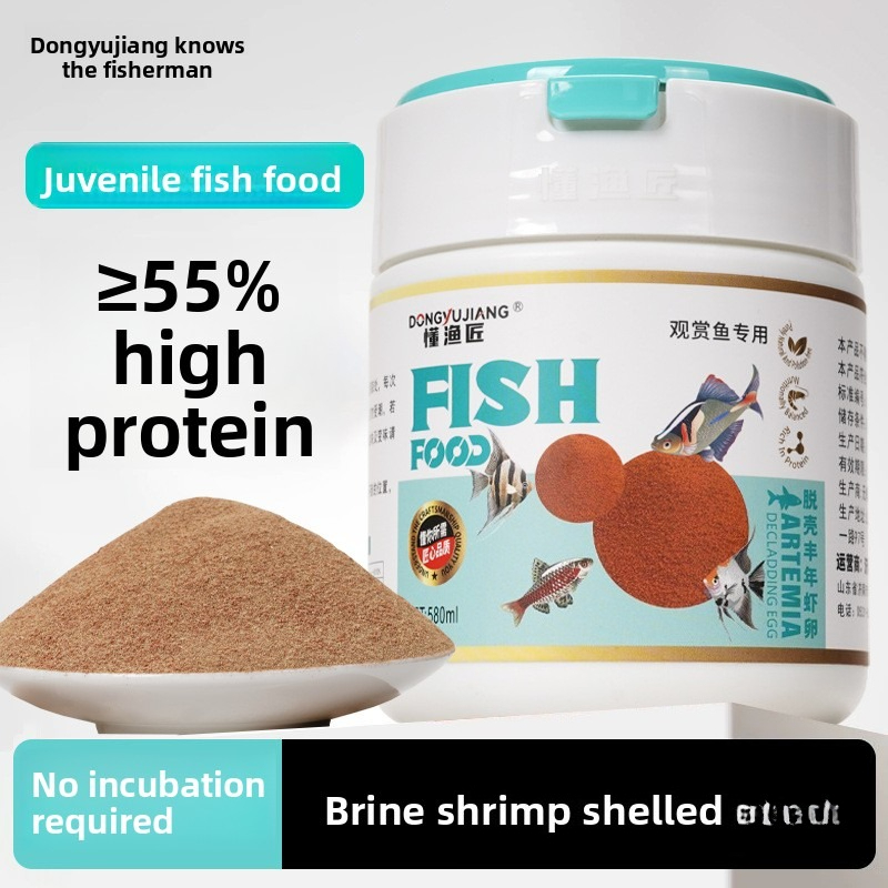 Baby Food With Protein - DONGYUJIANG Instant Baby Brine Shrimp|No Hatching