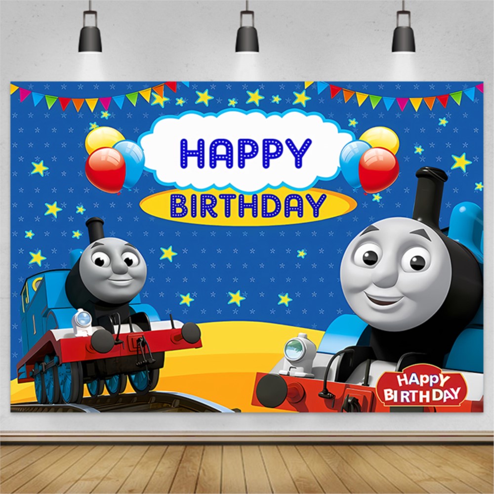 Baby Food Grinder - Cute Thomas Train Friends Backdrop Toy