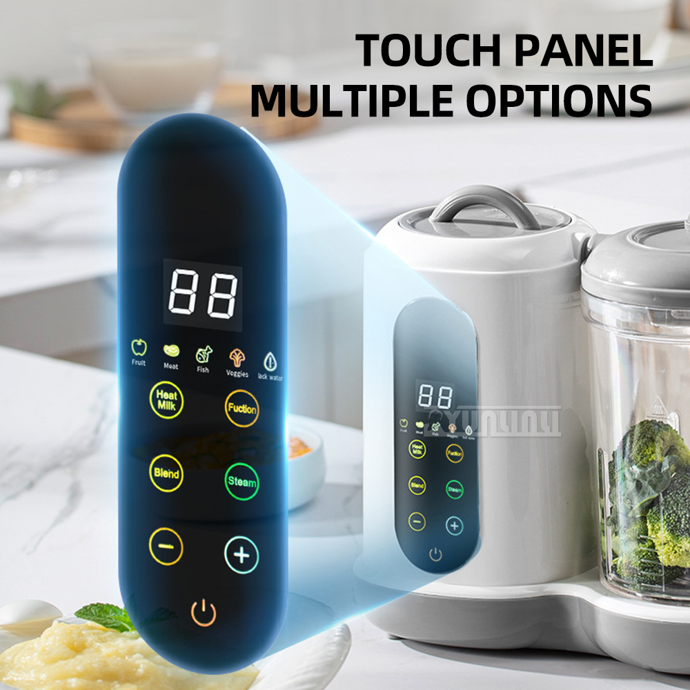 Baby Food Grinder Machine - Multifunctional Blender Grinder Baby Food Steaming