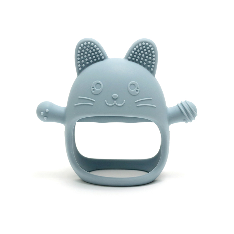 Baby Food Grade - Baby Teething Mittens - Food-Grade Silicone