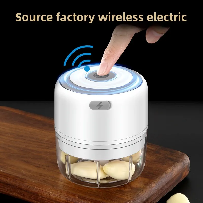 Baby Food Grinder - Electric Mini Garlic Chopper 100/250ML USB