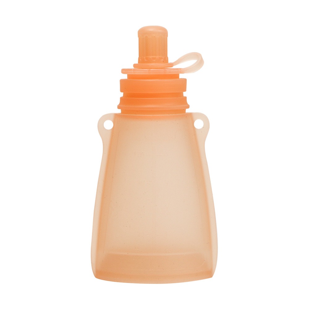 Baby Food Pouches Reusable - BPA Free Silicone Baby Food Pouch