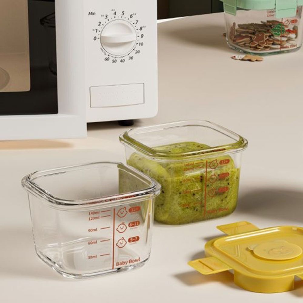 Baby Food Glass - New 170ml Food Storage Box Frozen
