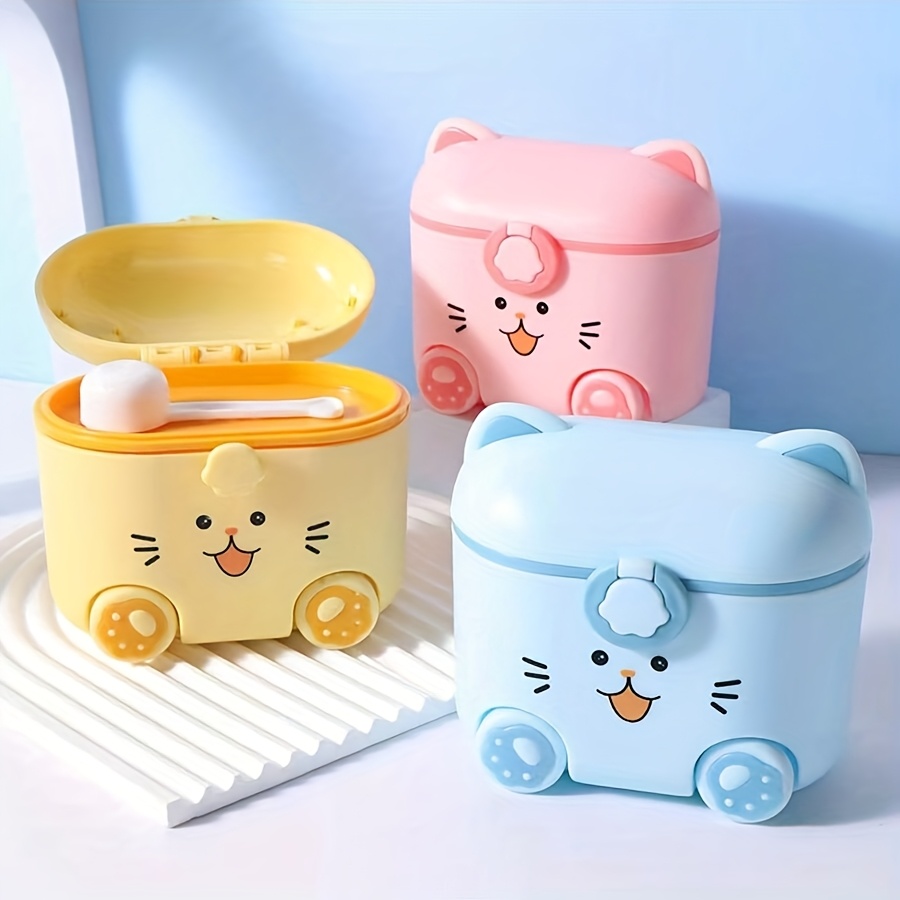 Baby Food Nestle - Cute Cat Milk Powder Container with