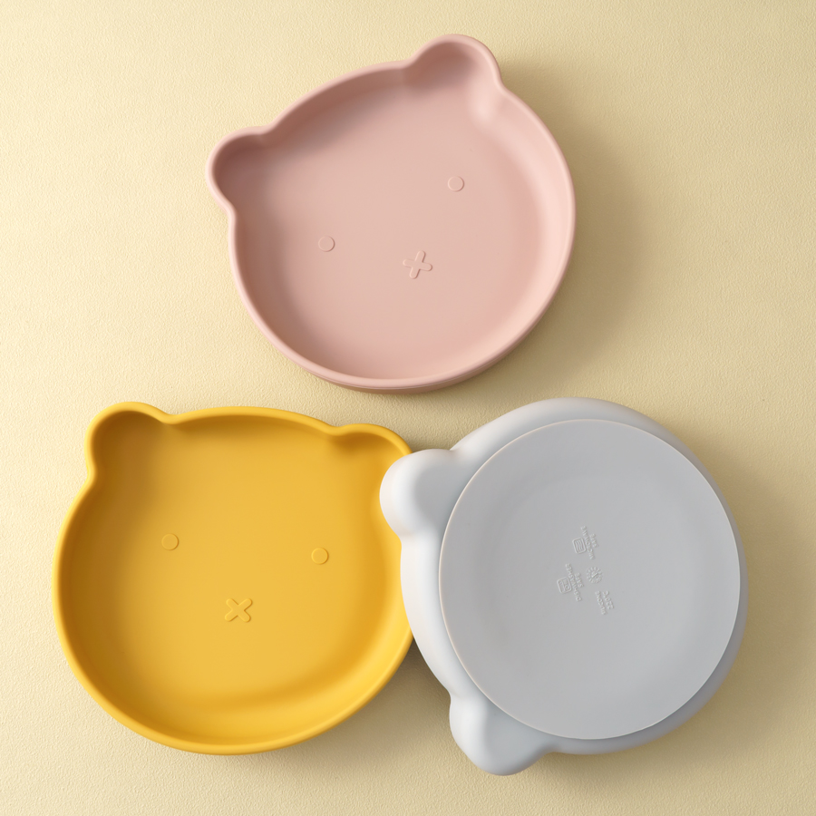 Easy Baby Food - 1PC Silicone Baby Dishes Suction Dining
