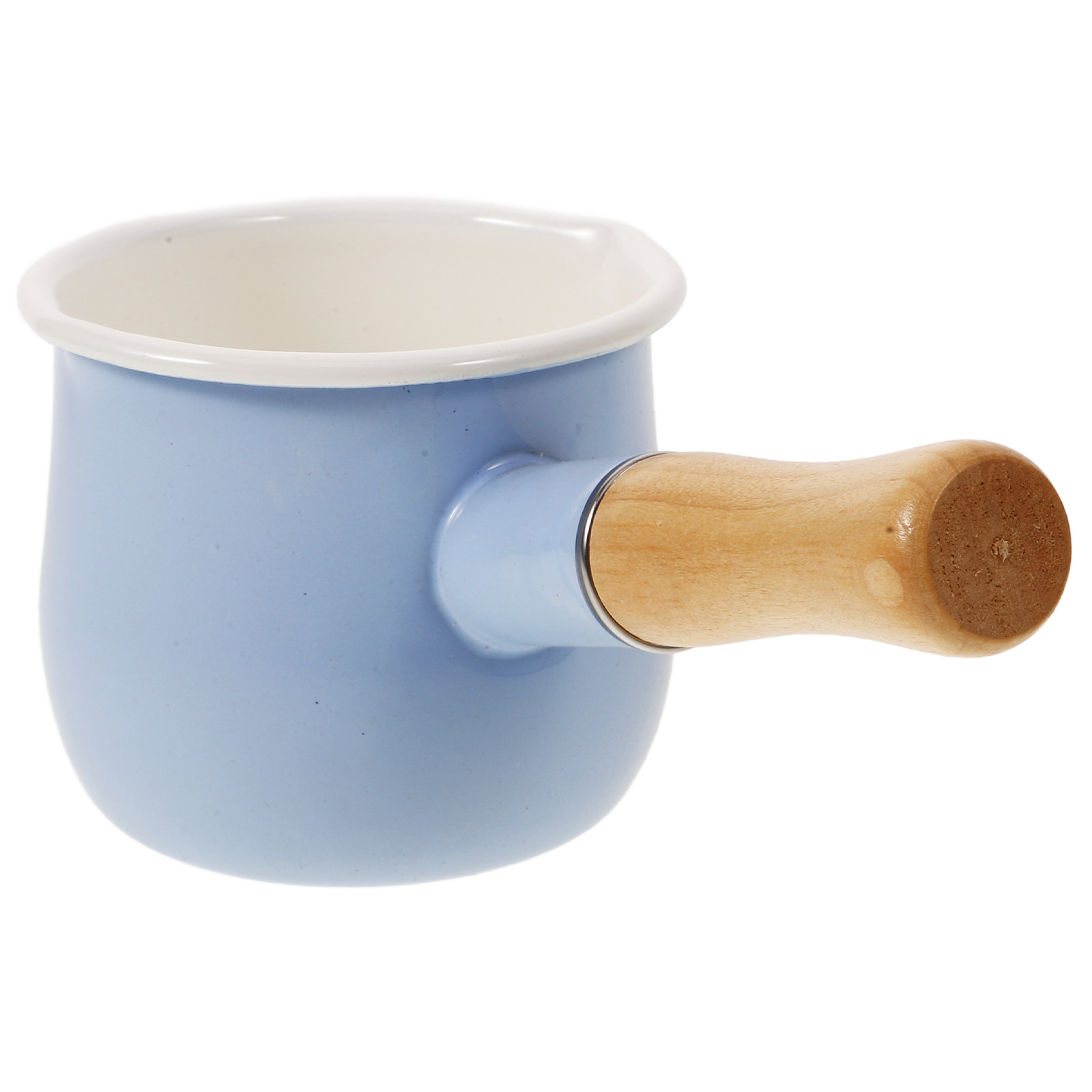 Baby Food Glass - Non-Stick Milk Pot Small Size Ergonomic