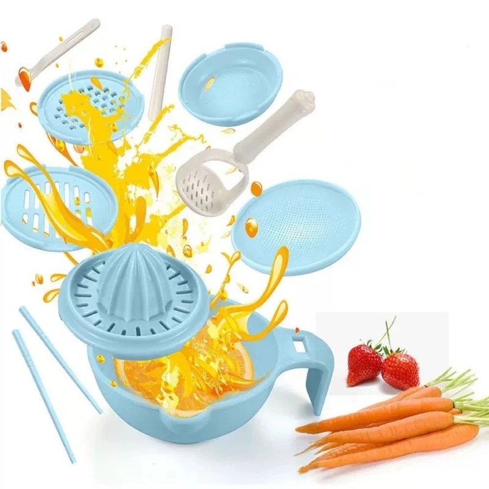 Baby Food Grinder - Solid color Baby Food Grinding Bowl