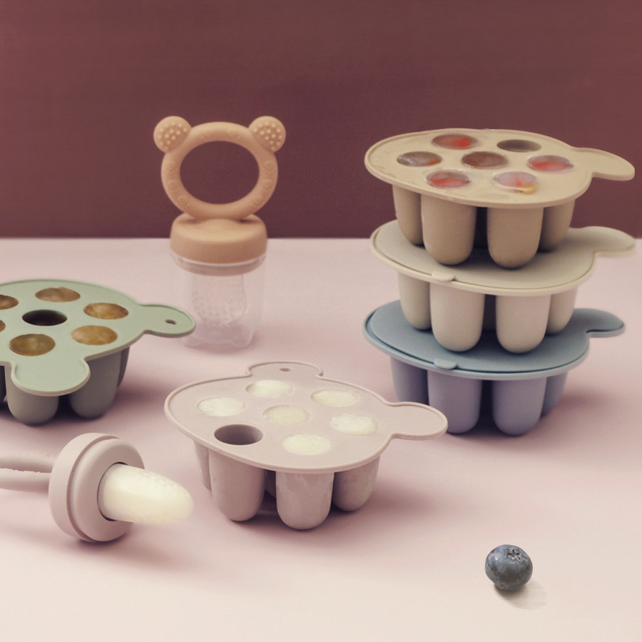 Easy Baby Food - Baby Ice Cream Pops Silicone Mold