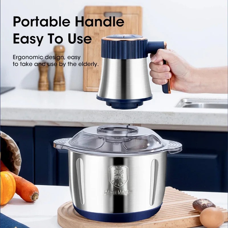 Baby Food Mill - 5L Electric Meat Grinder Large Capacity