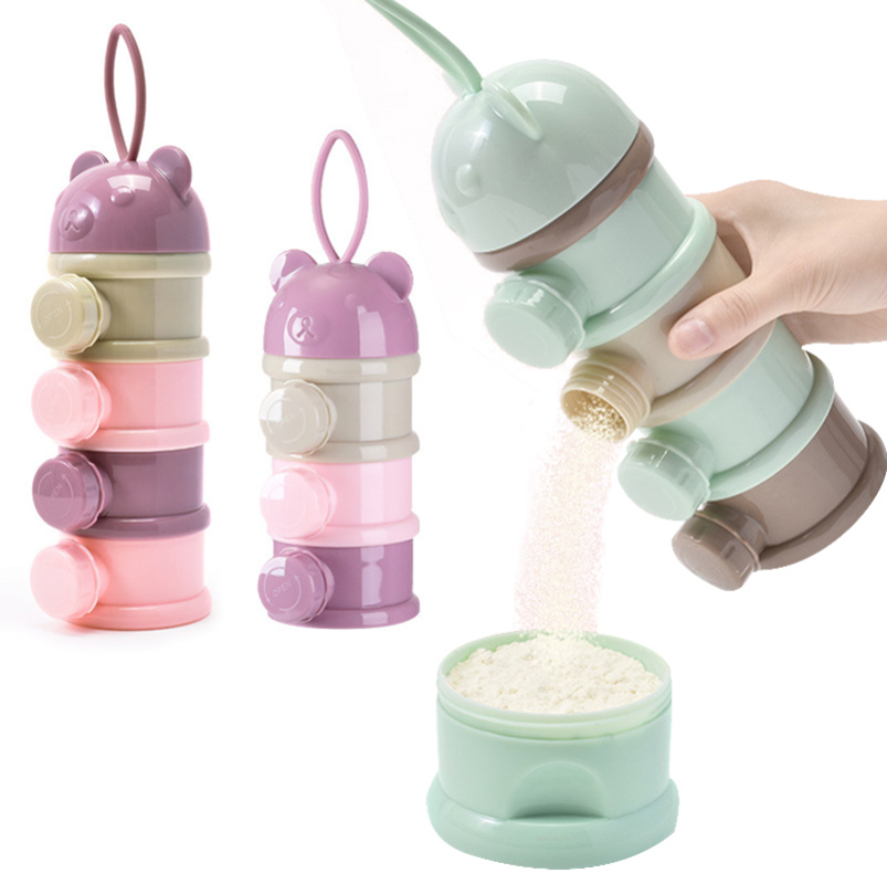 Puree Baby Food - Storage Three/Four Tier Portable Food Container