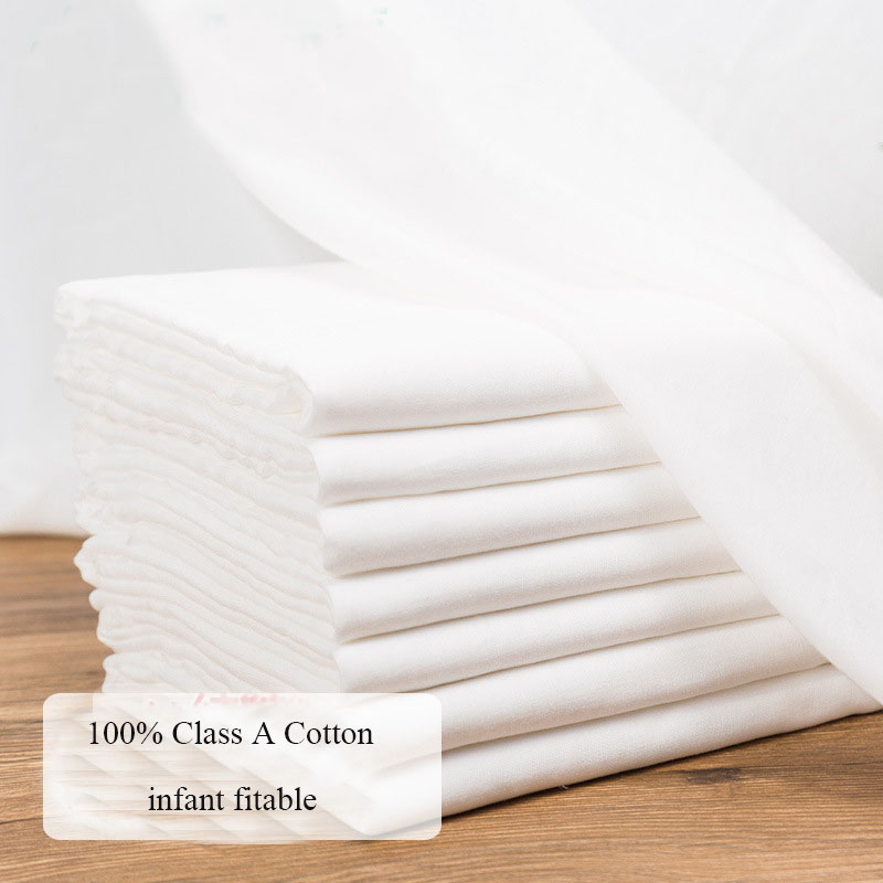 Puree Baby Food - 100x145cm Pure 100% Cotton White Gauze