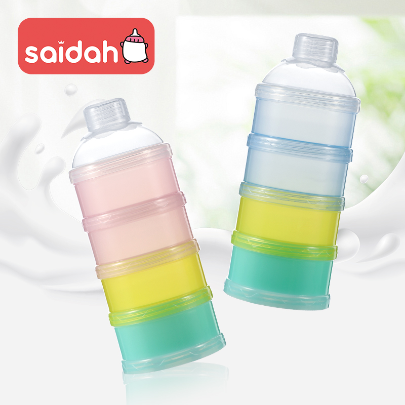 Baby Food Nestle - Baby Feeding Portable 4 Layer Milk