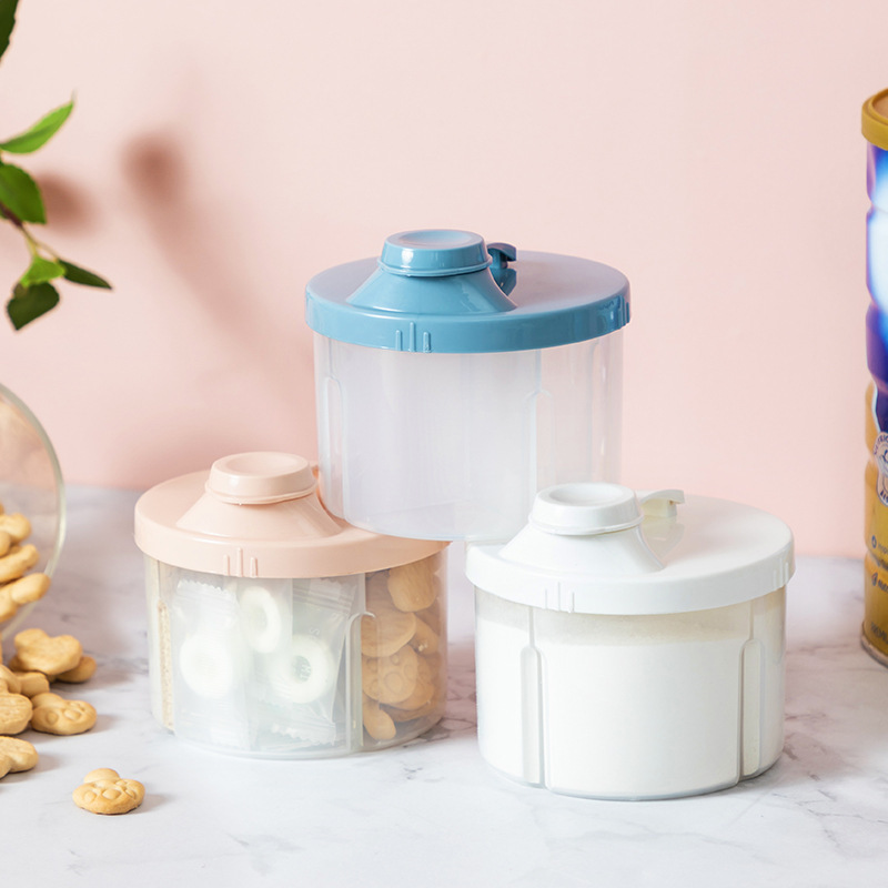 Baby Food Nestle - 1pc Portable Four-Layer Milk Powder Box,
