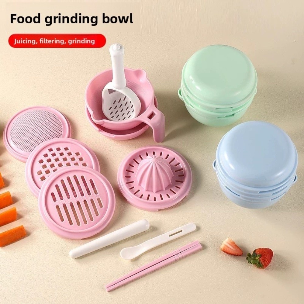 Solid color Baby Food Grinding - Baby Food Mill recension och pris