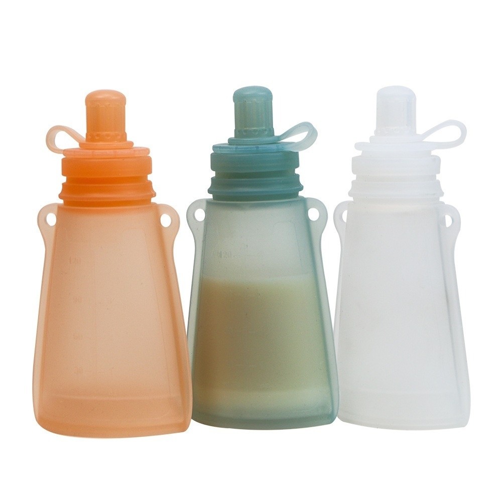 BPA Free Silicone Baby Food Po - Baby Food Pouches Reusable recension och pris