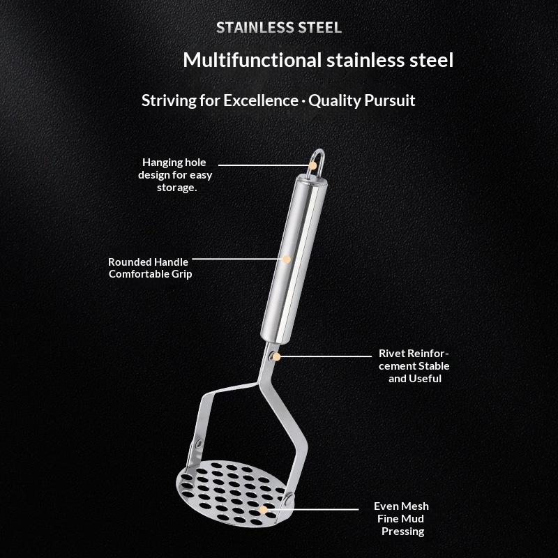 Stainless Steel Potato Masher  - Baby Food Mill recension och pris