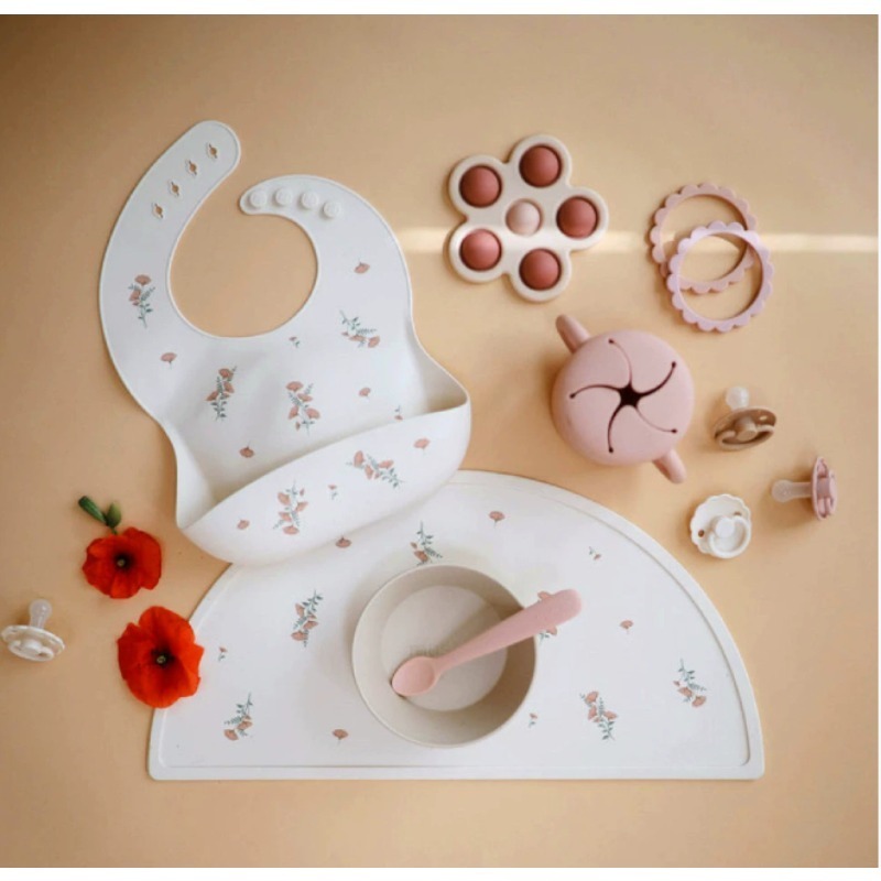 Suit Cute Feeding Bib, Food Bi - Baby Food Grade recension och pris