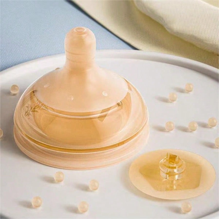 1pc Wide-neck Baby Bottle Nipp - Baby Food Glass recension och pris