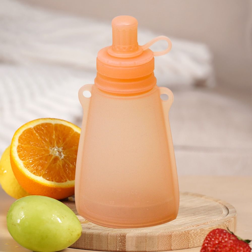 BPA Free Silicone Baby Food Po - Baby Food Pouches Reusable recension och pris