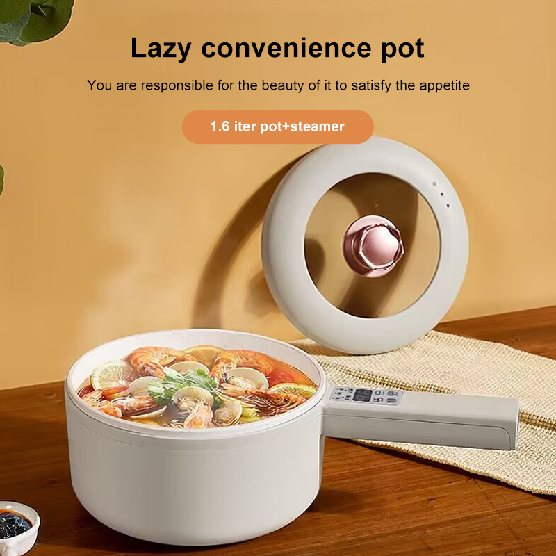 URINGO 1.6/2L Electric Hot Pot - Baby Food Recipe Book recension och pris