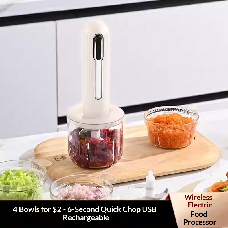 Wireless Electric Meat Grinder - Baby Food Mill recension och pris