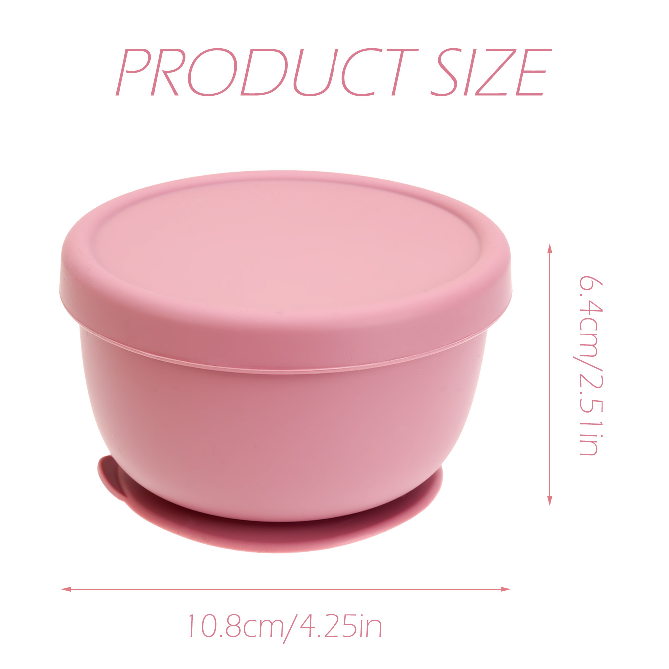 1PC Silicone Baby Feeding Bowl - Baby Food Nestle recension och pris