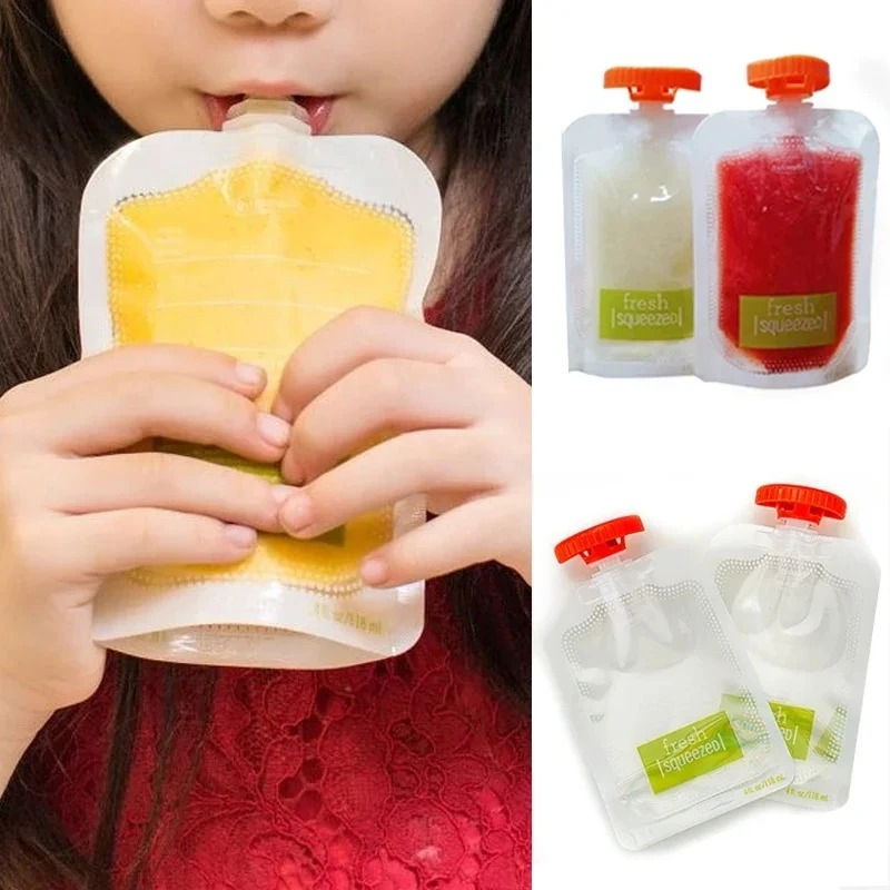 10Pcs Baby Food and Juice Box  - Puree Baby Food recension och pris