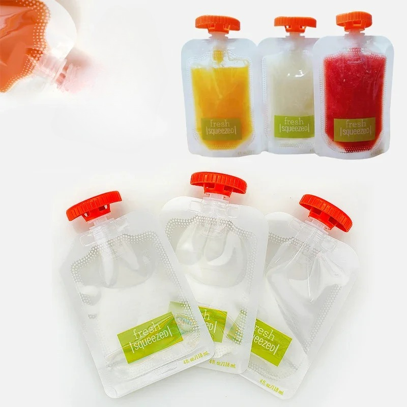 10Pcs Baby Food and Juice Box  - Puree Baby Food recension och pris