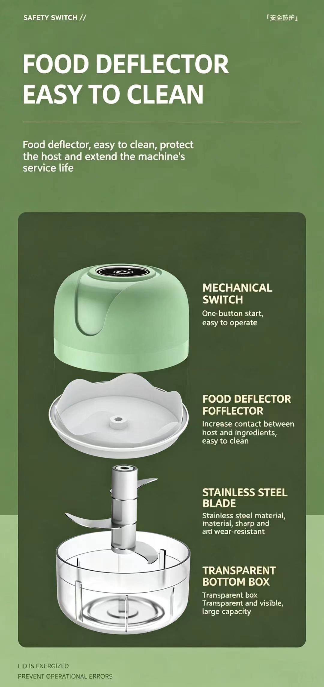 23W USB Rechargeable Electric  - Baby Food Grinder recension och pris