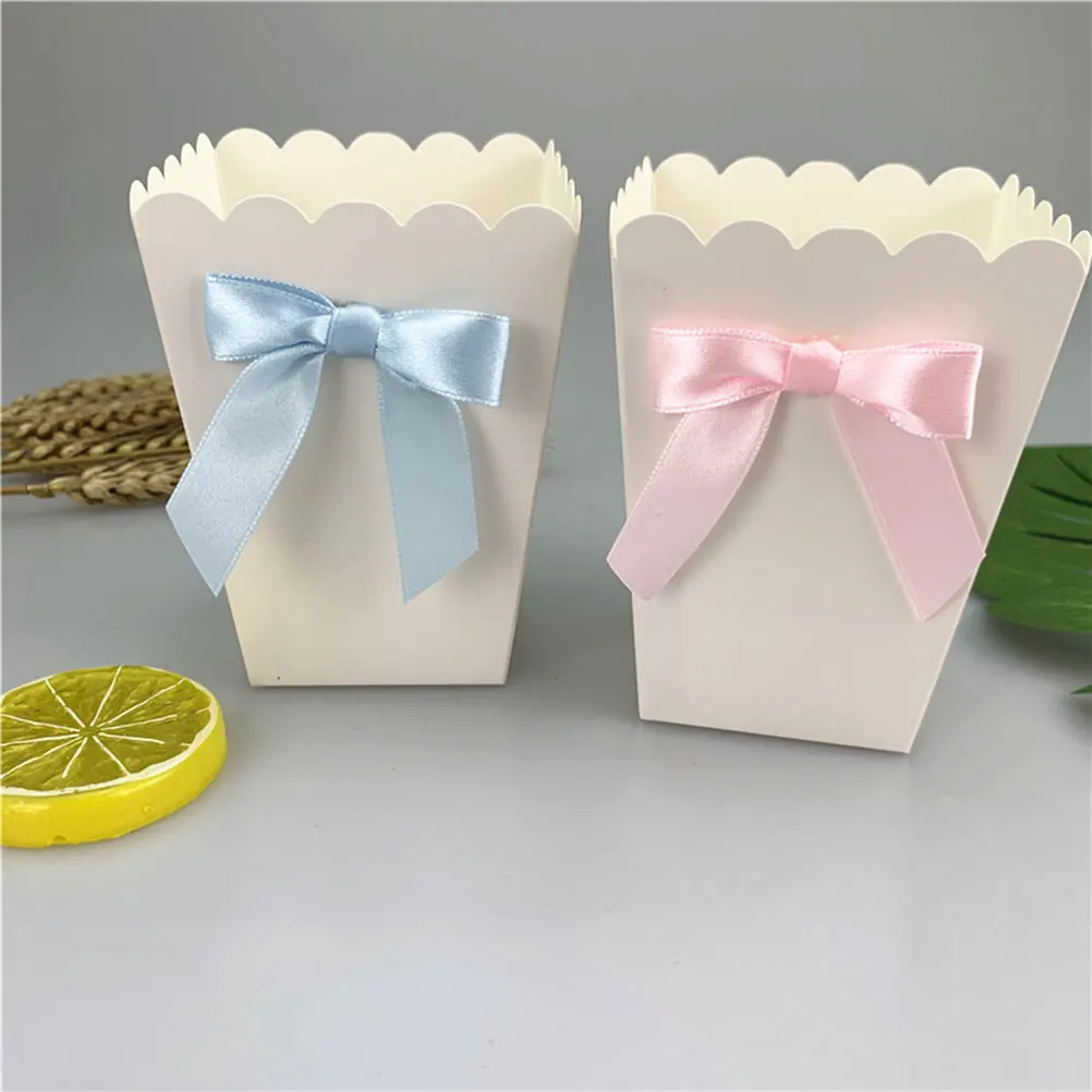 12pcs Pink Bow Popcorn Box Par - Baby Food Nestle recension och pris