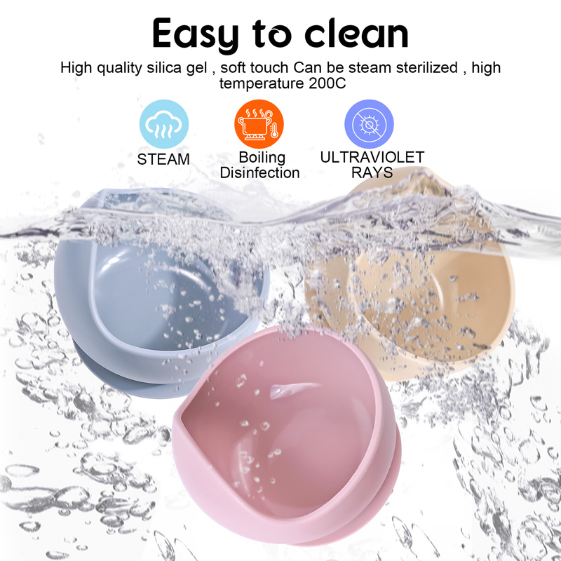 2PC Silicone Sucker Bowl Feedi - Easy Baby Food recension och pris