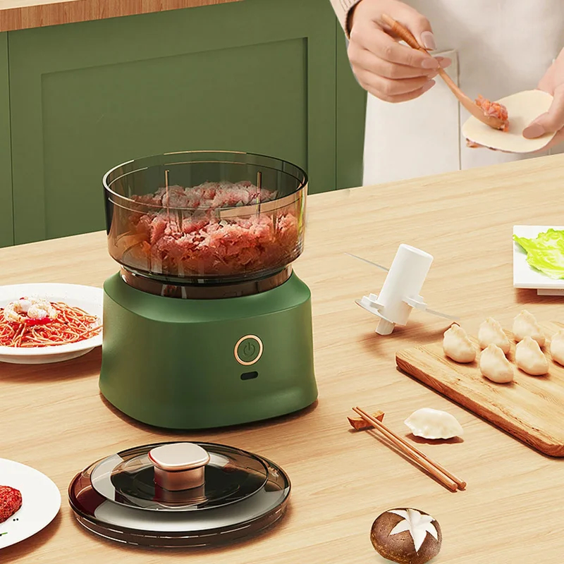 Mini Meat Grinder Electric Gar - Baby Food Grinder Machine recension och pris