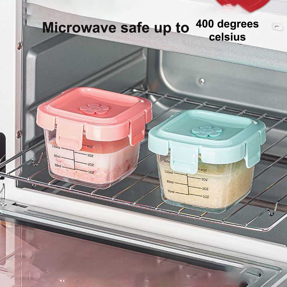 Glass Food Storage Box New 170 - Baby Food Glass recension och pris