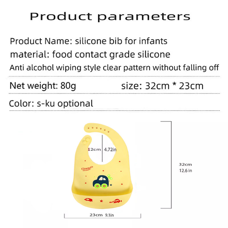 Silicone Baby Feeding Bib Wate - Easy Baby Food recension och pris