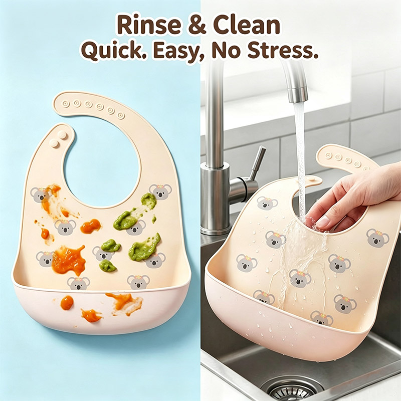 Silicone Baby Feeding Bib Wate - Easy Baby Food recension och pris