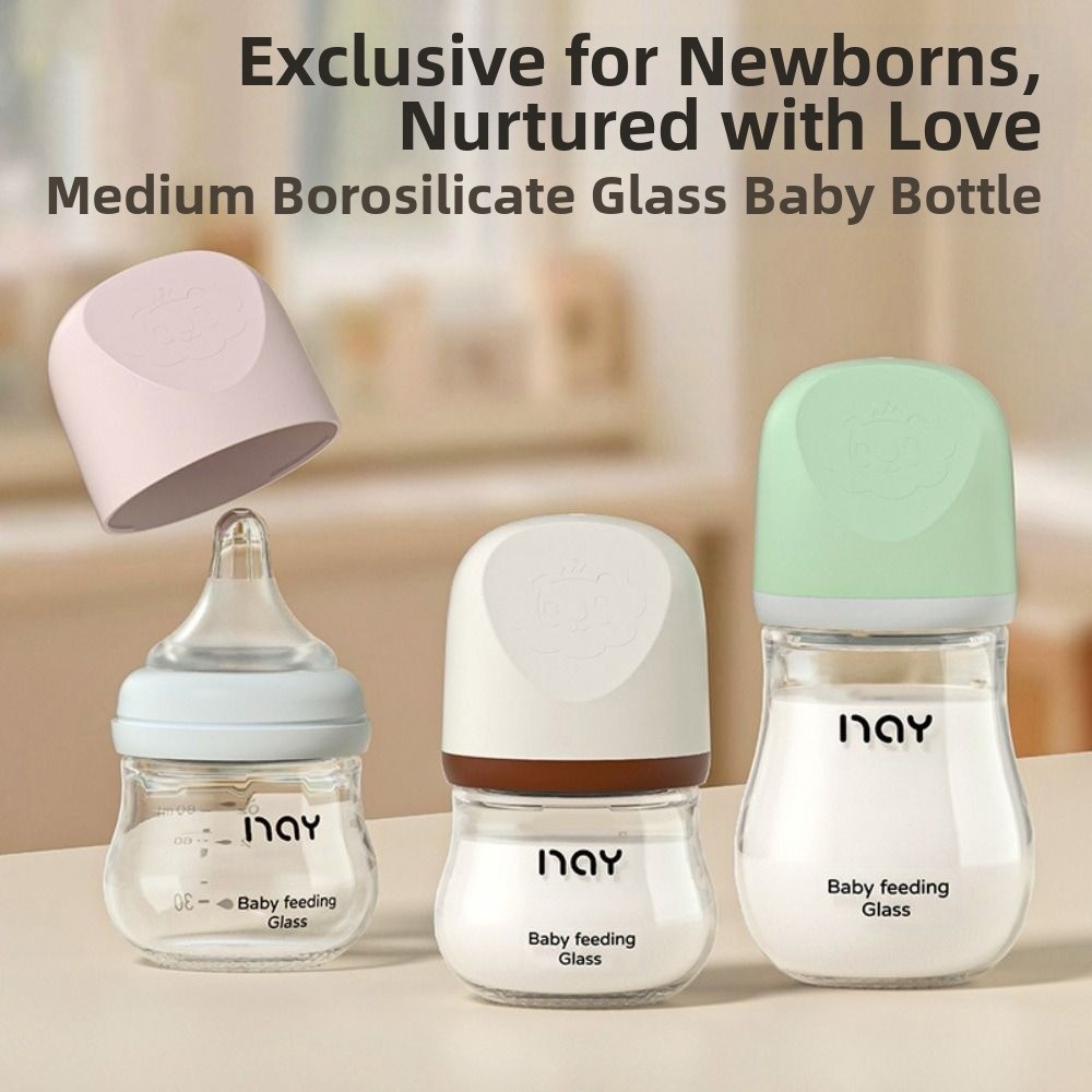 Glass Baby Bottle Anti-flatule - Baby Food Glass recension och pris
