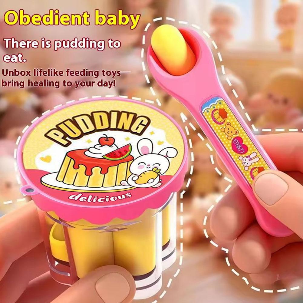 Pretend Play Pudding Feeding T - Baby Food Doll recension och pris