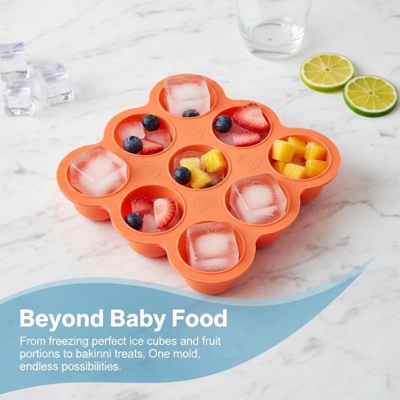 Baby Food Silicone Container 9 - Puree Baby Food recension och pris