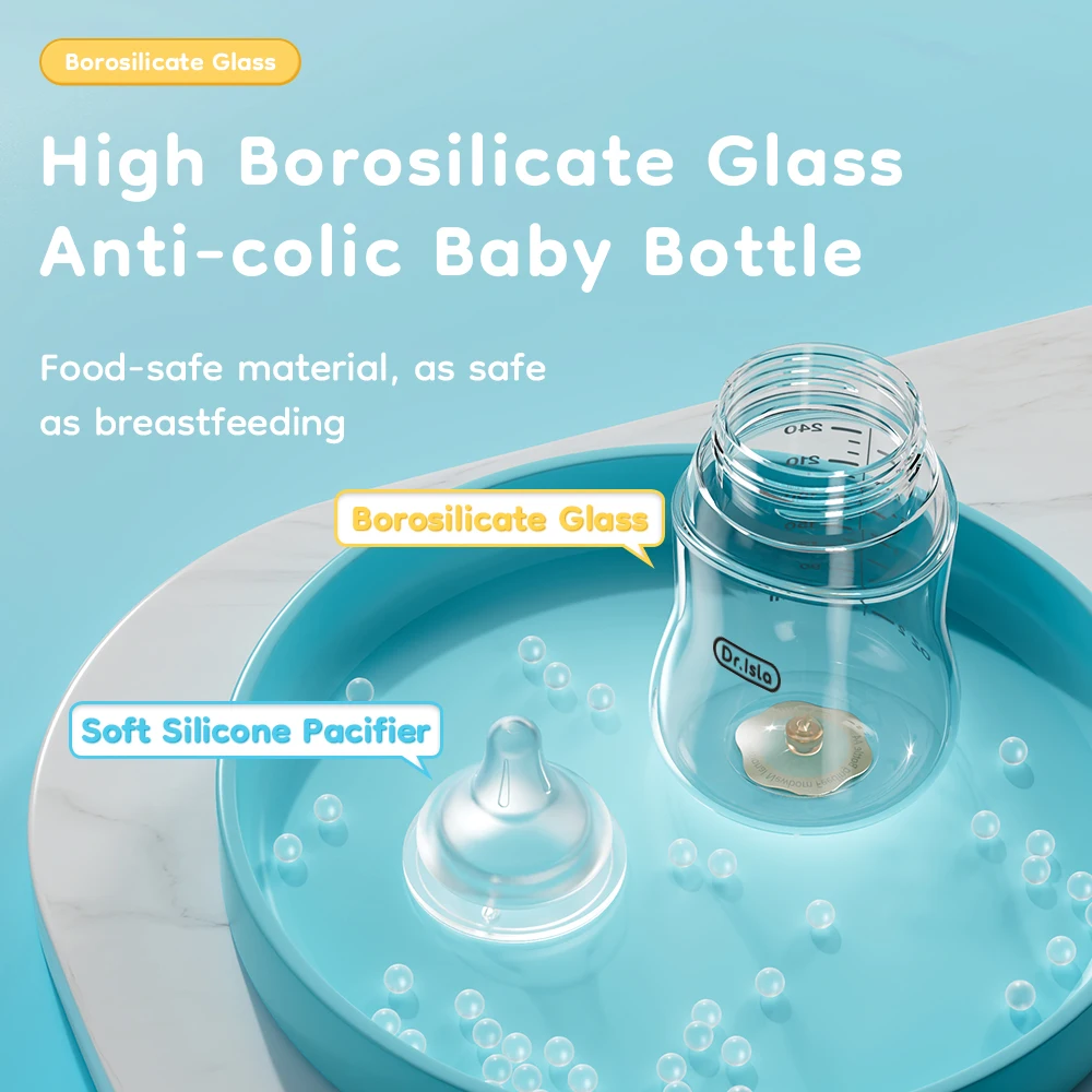 Baby Bottle High Borosilicate  - Baby Food Glass recension och pris