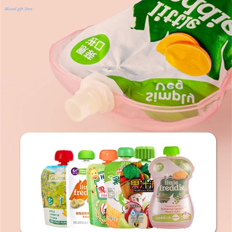 Squeeze Proof Refillable Holde - Baby Food Pouches Reusable recension och pris