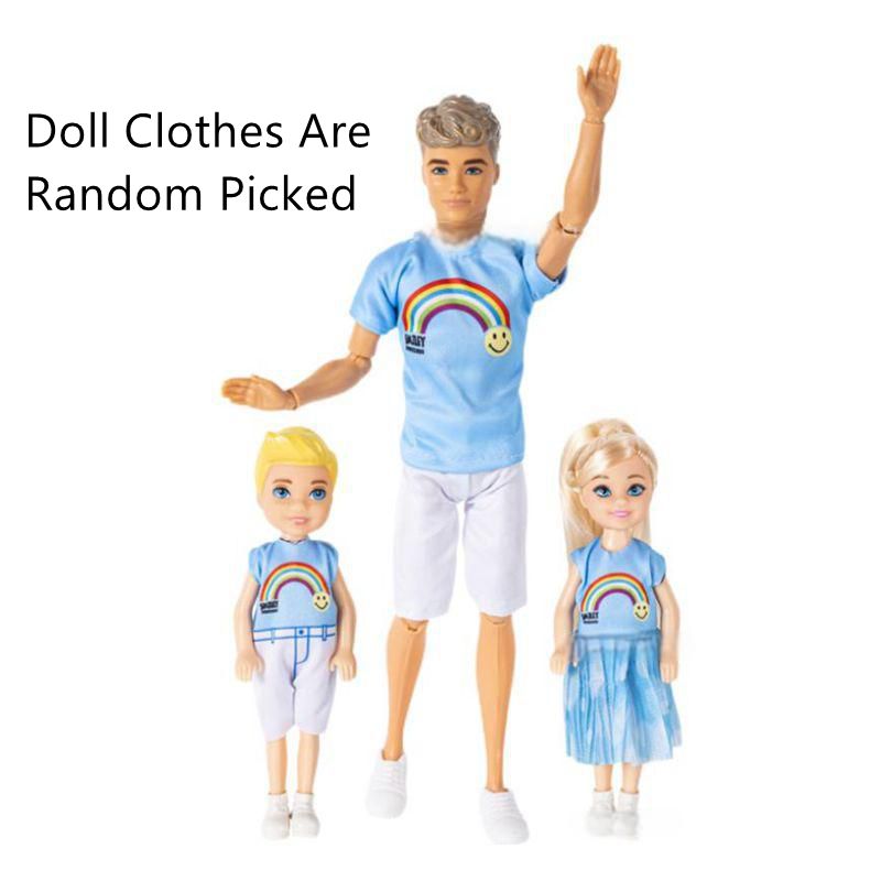 3 Person Family Set Father Dad - Baby Food Doll recension och pris