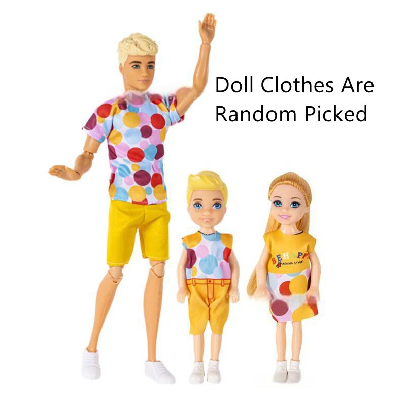 3 Person Family Set Father Dad - Baby Food Doll recension och pris