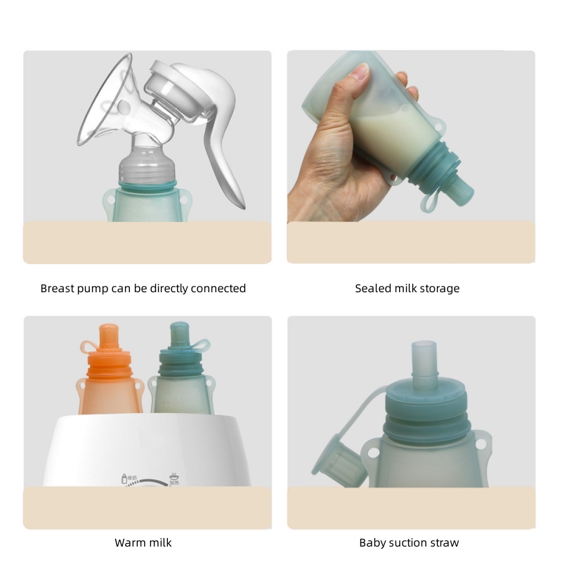 Portable Milk Storage Bag for  - Baby Food Pouches Reusable recension och pris