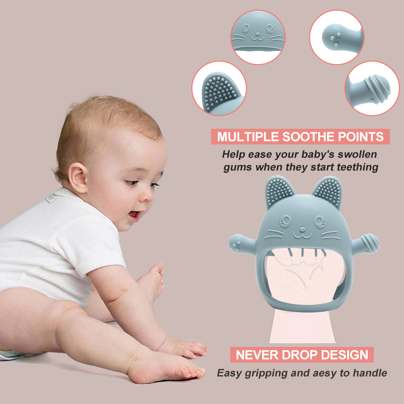 Baby Teething Mittens - Food-G - Baby Food Grade recension och pris