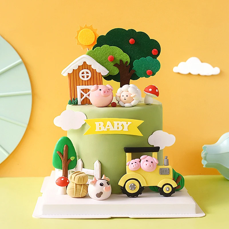 Happy Birthday Cake Topper Far - Baby Food Lamb recension och pris