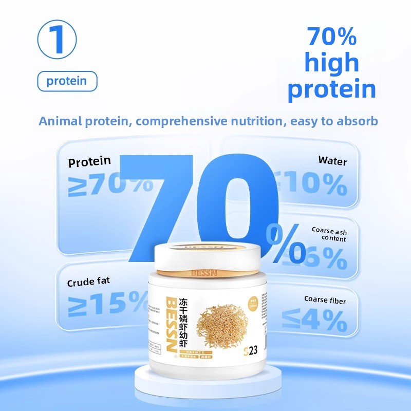 BESSN Freeze-Dried Krill & Bab - Baby Food With Protein recension och pris