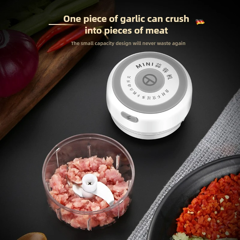 Electric Mini Garlic Chopper 1 - Baby Food Grinder recension och pris
