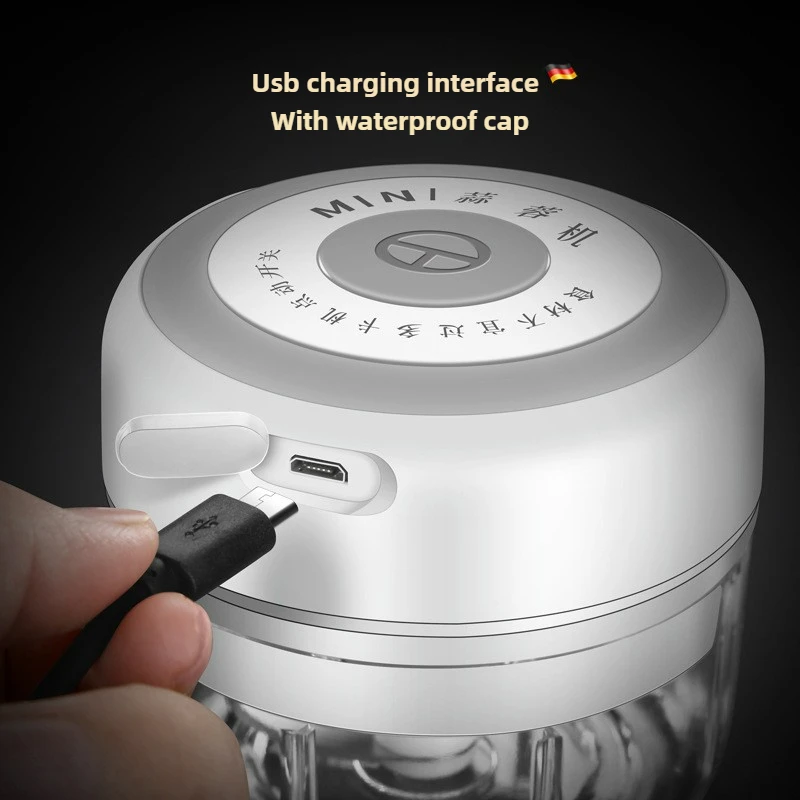 Electric Mini Garlic Chopper 1 - Baby Food Grinder recension och pris